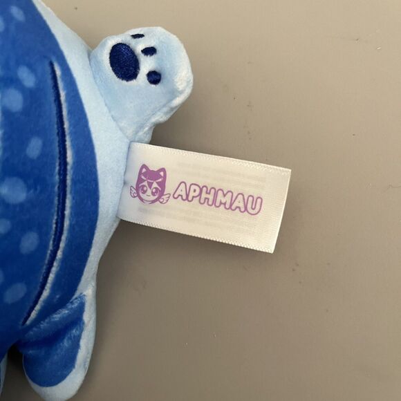Aphmau Meemeows Whale Cat Under The Sea mystery plush Litter 5 Kitty Blue No Box - Picture 5 of 5